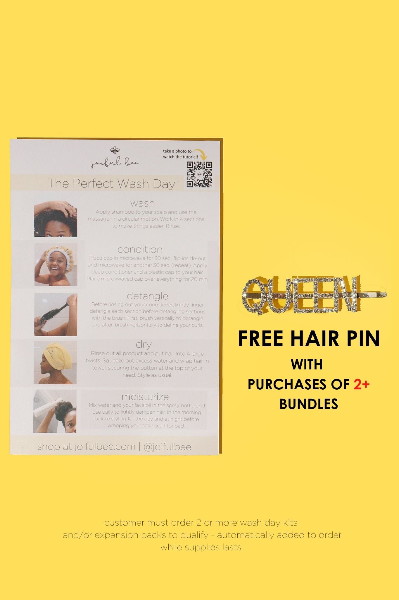 free queen hair pin