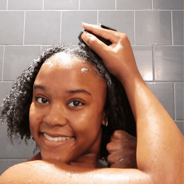how to use scalp massaging shampoo brush